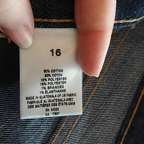 (3/$40) Dark Wash Flirt Jeans - Picture 3 of 7